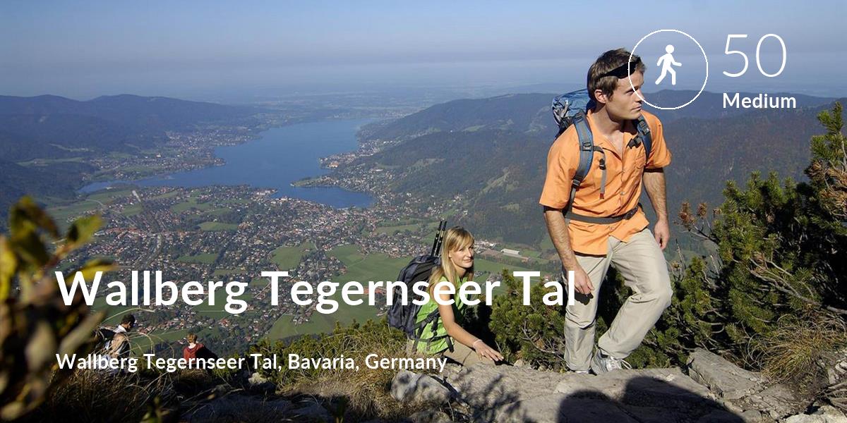 Walking comfort level is 50 in Wallberg Tegernseer Tal
