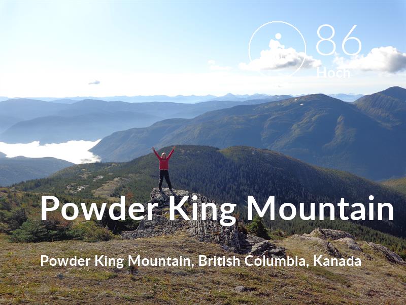 Wandern comfort level is 86 in Powder King Mountain