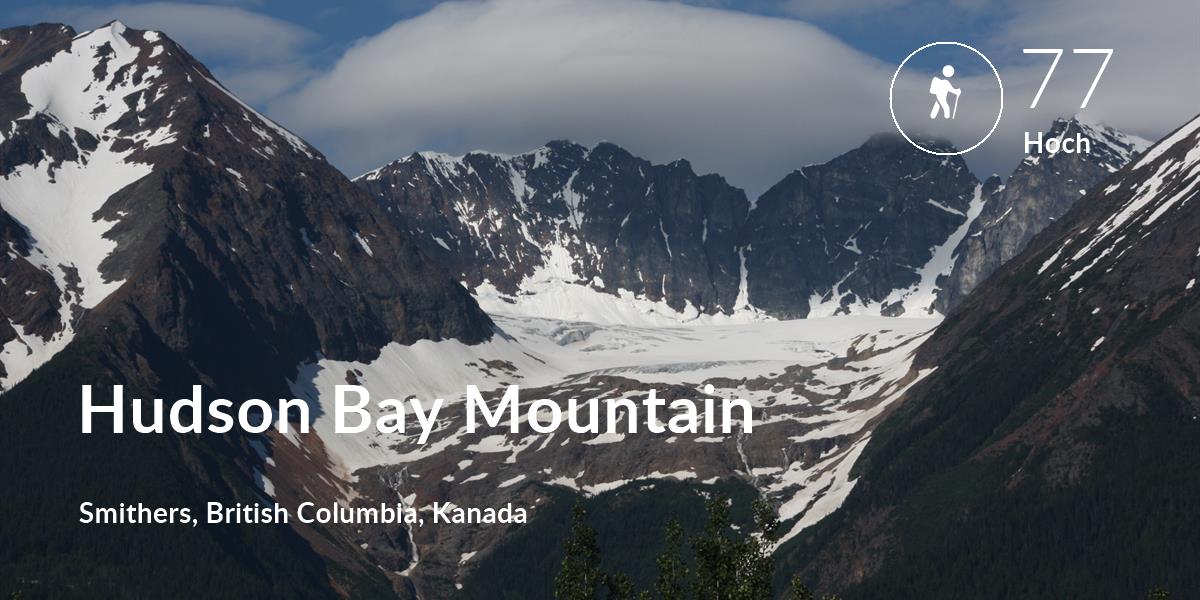 Wandern comfort level is 77 in Hudson Bay Mountain