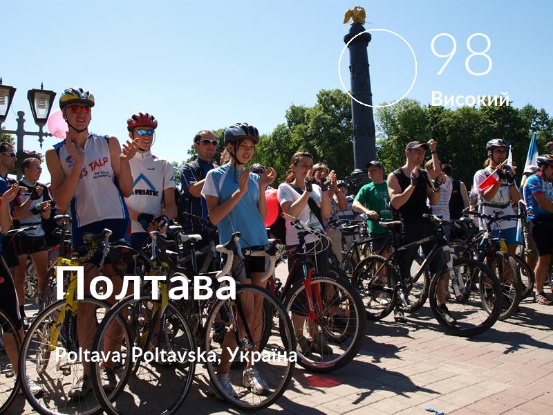 Велосипед comfort level is 98 in Полтава