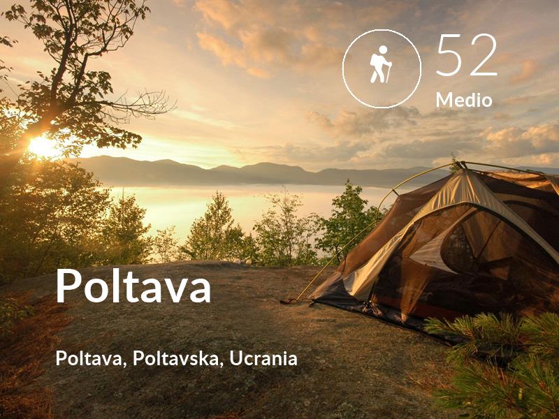 Senderismo comfort level is 52 in Poltava