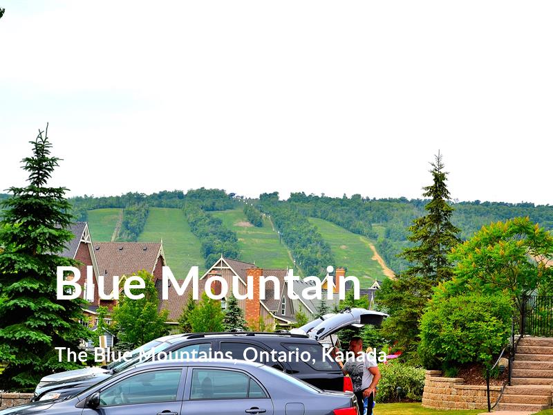Wandern comfort level is 96 in Blue Mountain