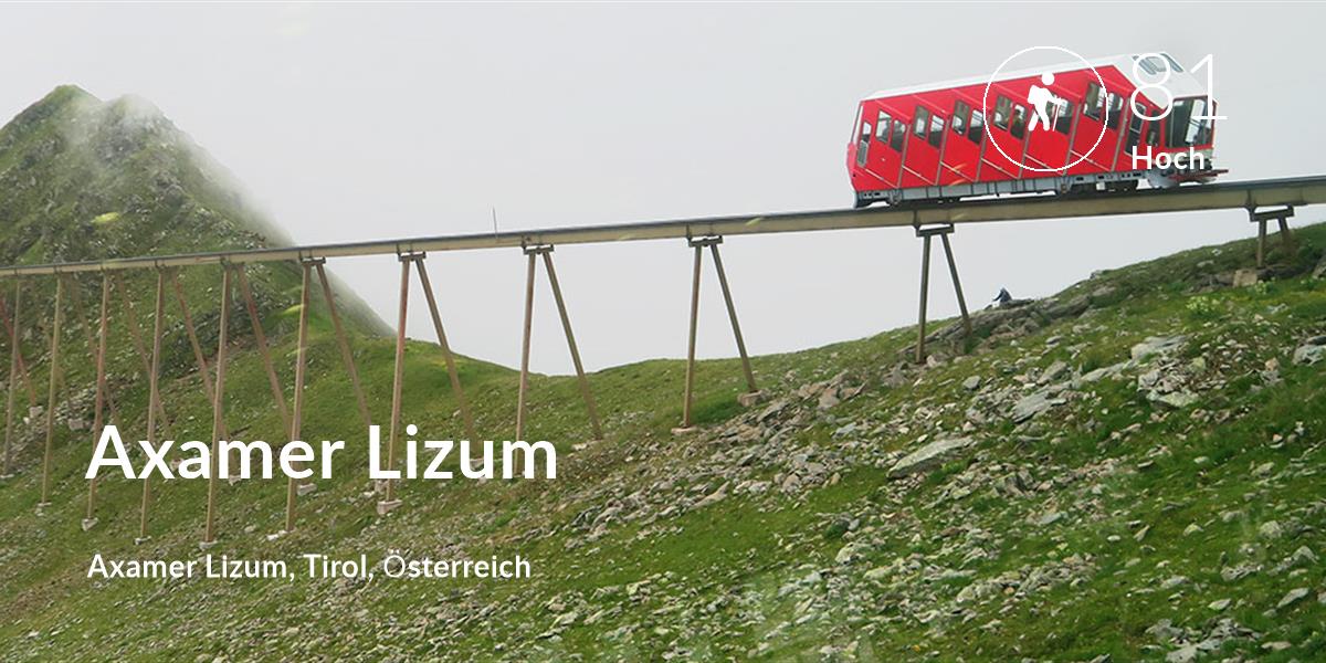 Wandern comfort level is 81 in Axamer Lizum