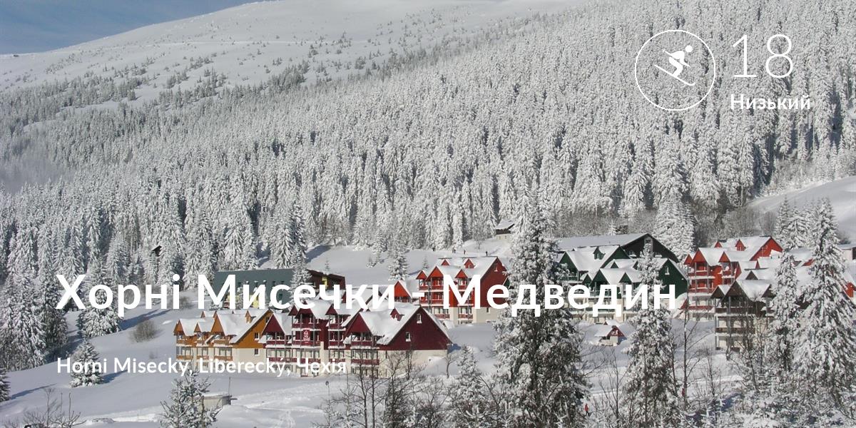 Лижі comfort level is 18 in Хорні Мисечки - Медведин